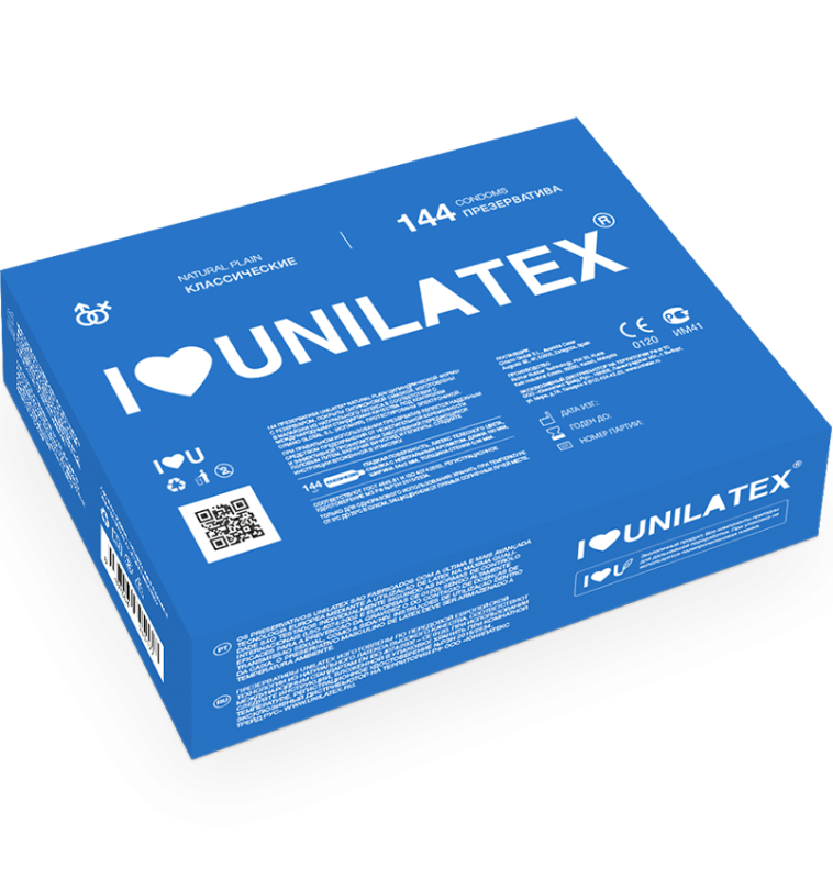 Unilatex Natural Plain / Классические, 144 шт.