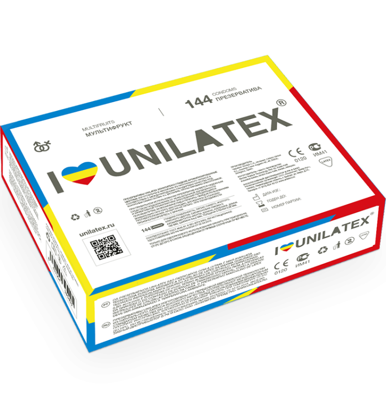 Unilatex Multifruits / Мультифрукт, 144 шт.
