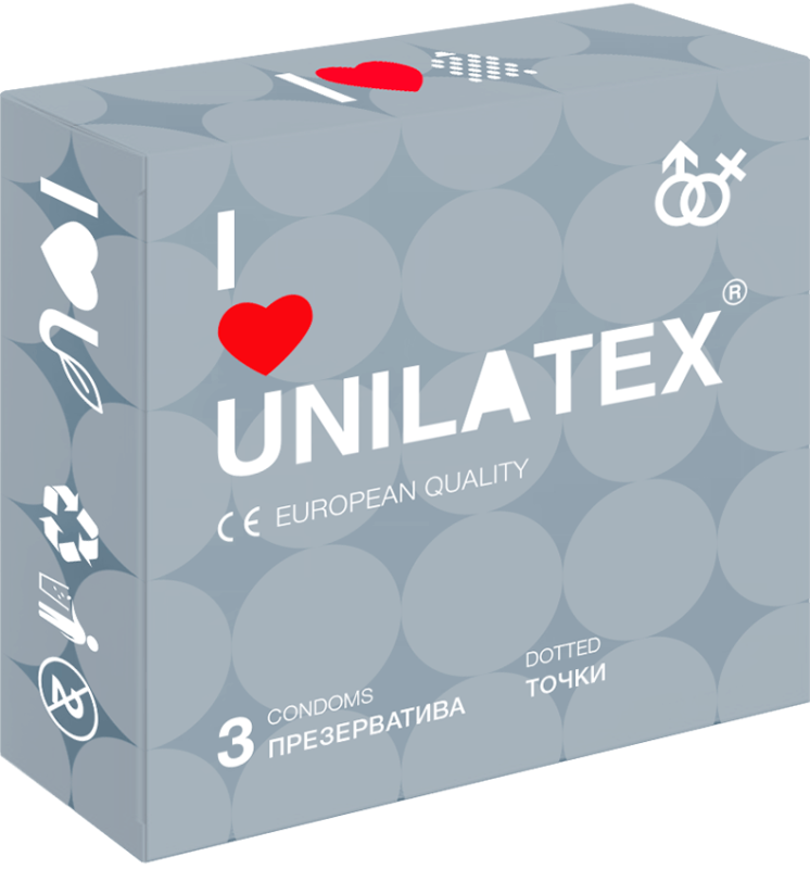 Unilatex Dotted / Точки, 3 шт.